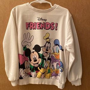 Disney Brand Girls 5T Beige sweatshirt